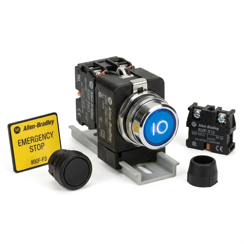 ALLEN-BRADLEY 800F-20BU907 BOTONES PULSADORES BOTONERAS Y ACCESORIOS