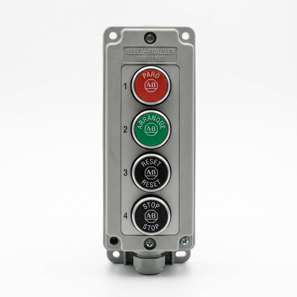 ALLEN-BRADLEY 800E-3DL1 BOTONES PULSADORES BOTONERAS