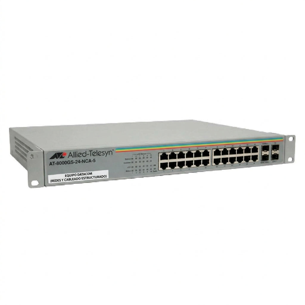 ALLIED-TELESYN AT-8000GS-24-NCA-5 EQUIPO DATACOM (REDES Y CABLEADO ESTRUCTURADO)