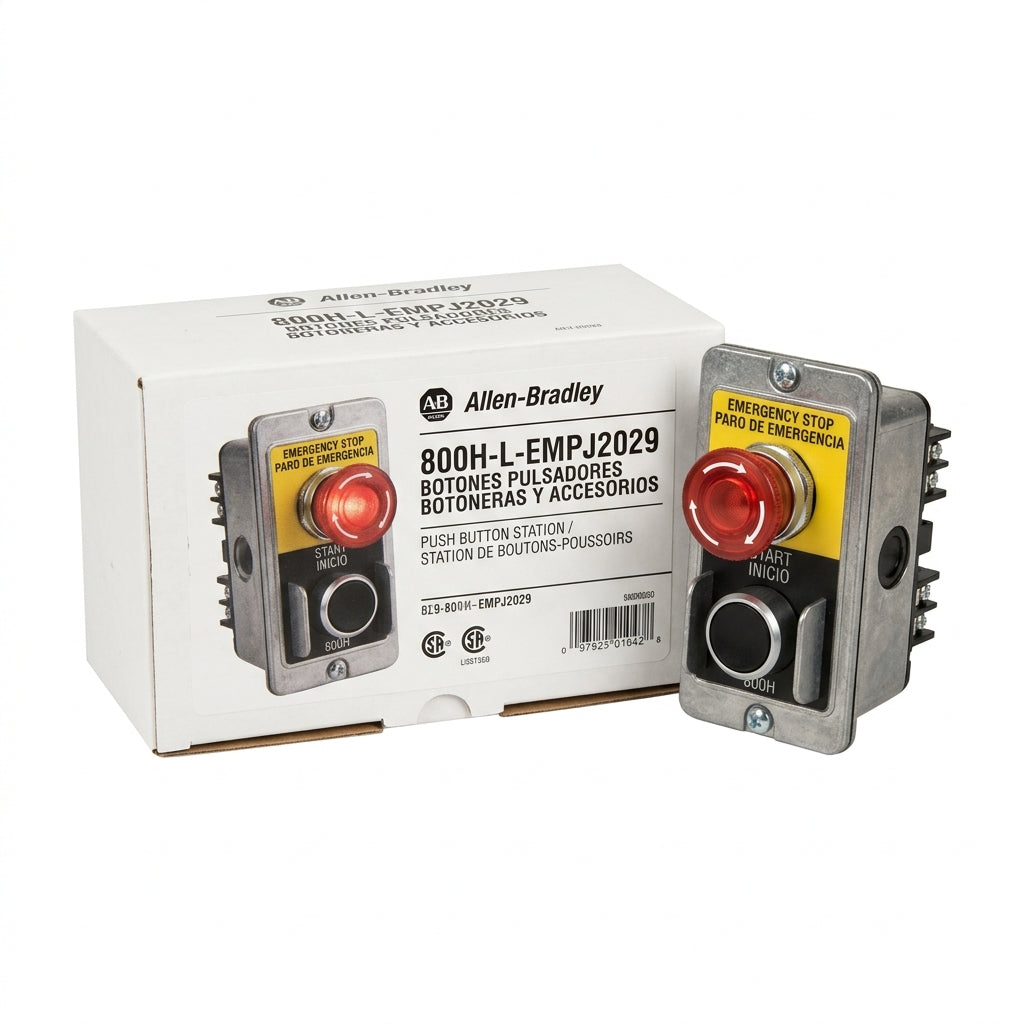 ALLEN-BRADLEY 800H-L-EMPJ2029 BOTONES PULSADORES BOTONERAS Y ACCESORIOS