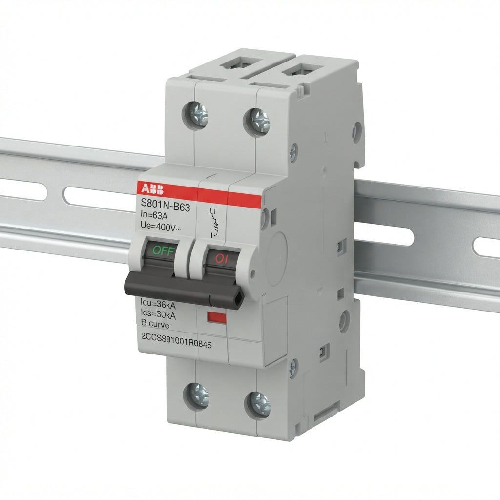 ABB 2CCS881001R0845 INTERRUPTORES TERMOMAGNETICOS MINIATURA RIEL DIN