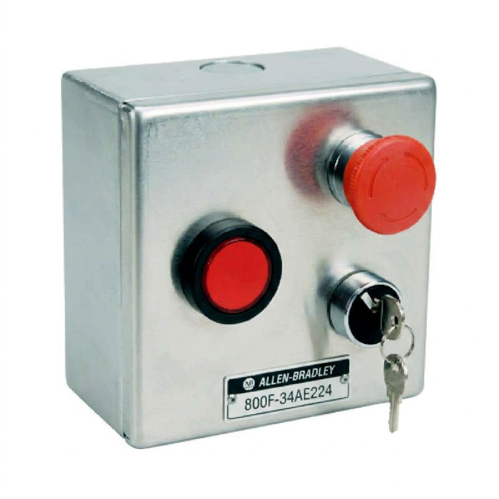 ALLEN-BRADLEY 800F-34AE224 BOTONES PULSADORES BOTONERAS Y ACCESORIOS