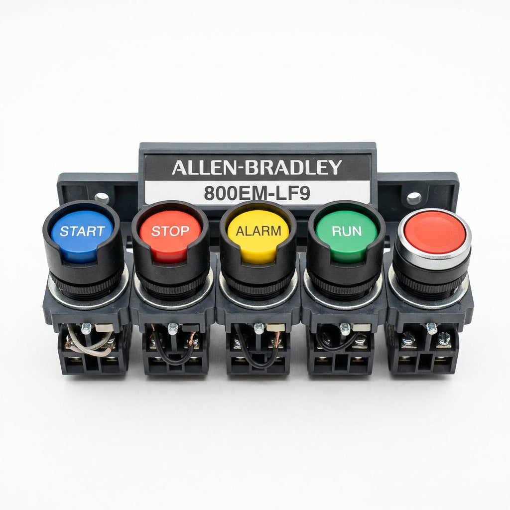 ALLEN-BRADLEY 800EM-LF9 BOTONES PULSADORES BOTONERAS