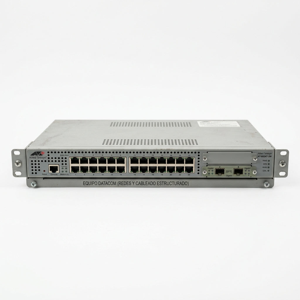 ALLIED-TELESYN AT-8624T-2M EQUIPO DATACOM (REDES Y CABLEADO ESTRUCTURADO)