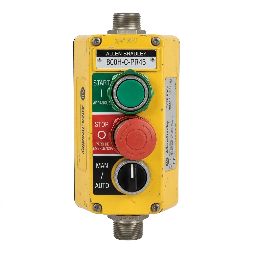 ALLEN-BRADLEY 800H-C-PR46 BOTONES PULSADORES BOTONERAS Y ACCESORIOS