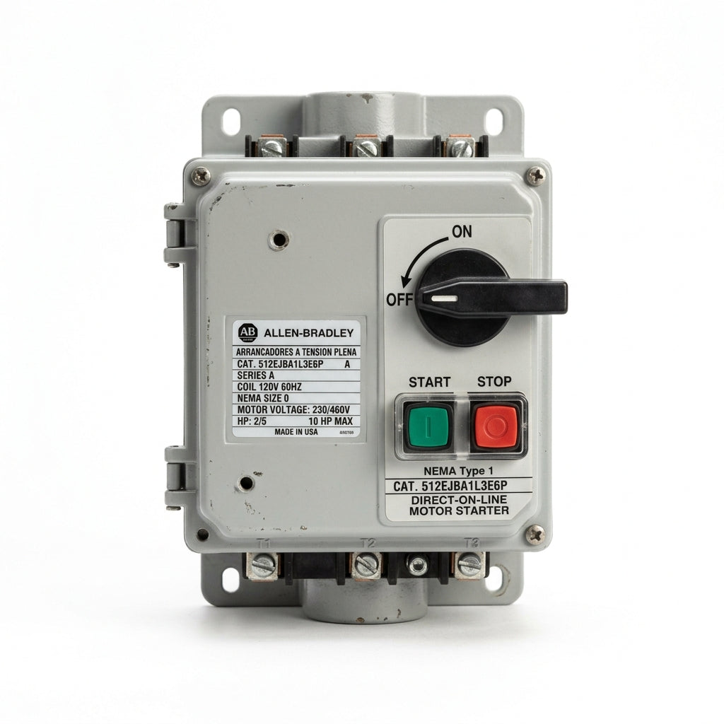 ALLEN-BRADLEY 512EJBA1L3E6P ARRANCADORES A TENSION PLENA