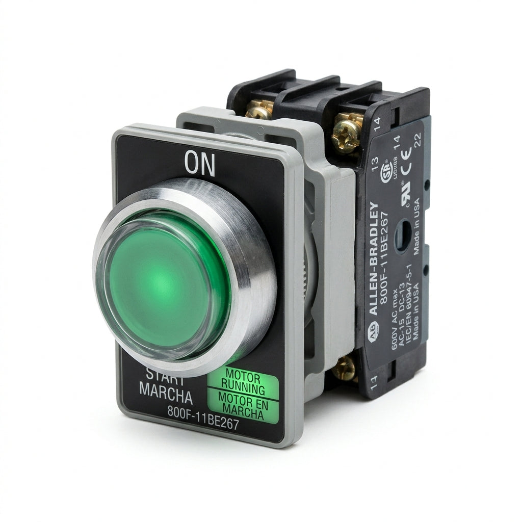 ALLEN-BRADLEY 800F-11BE267 BOTONES PULSADORES BOTONERAS Y ACCESORIOS