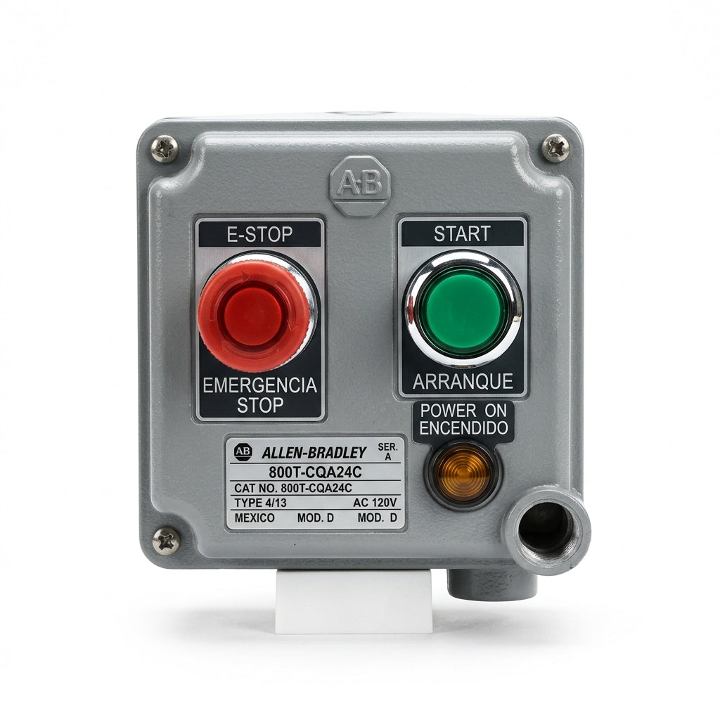 ALLEN-BRADLEY 800T-CQA24C BOTONES PULSADORES BOTONERAS Y ACCESORIOS