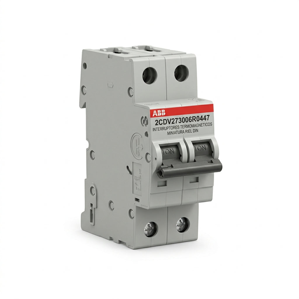 ABB 2CDV273006R0447 INTERRUPTORES TERMOMAGNETICOS MINIATURA RIEL DIN