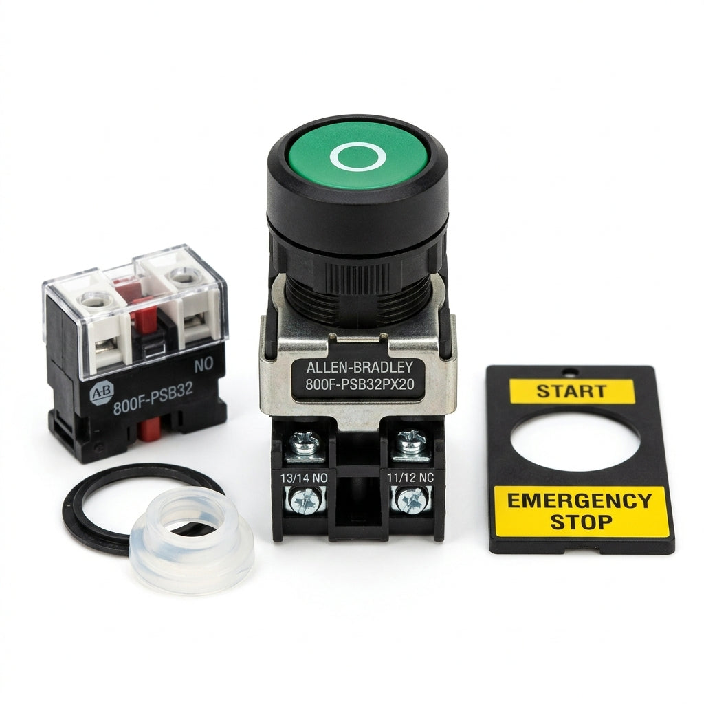 ALLEN-BRADLEY 800F-PSB32PX20 BOTONES PULSADORES BOTONERAS Y ACCESORIOS