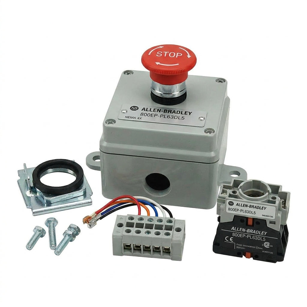 ALLEN-BRADLEY 800EP-PL63DL5 BOTONES PULSADORES BOTONERAS Y ACCESORIOS