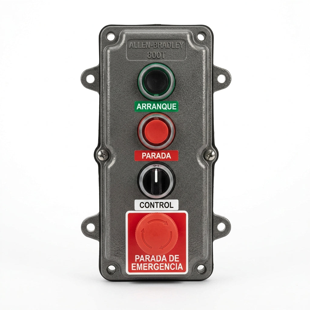 ALLEN-BRADLEY 800T-B6PB BOTONES PULSADORES BOTONERAS Y ACCESORIOS