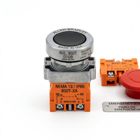 ALLEN-BRADLEY 800T-D1QB BOTONES PULSADORES BOTONERAS Y ACCESORIOS