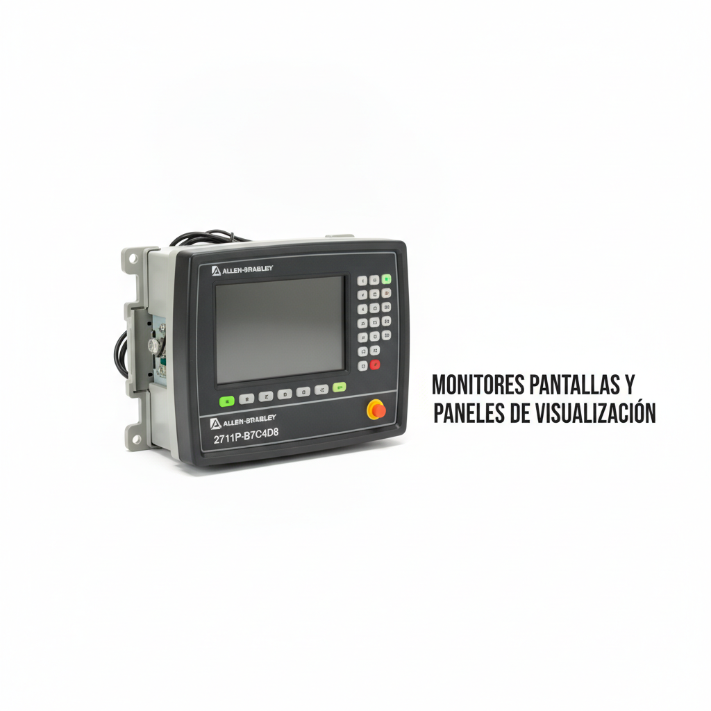 ALLEN-BRADLEY 2711P-B7C4D8 MONITORES PANTALLAY Y PANELES DE VISUALIZACION