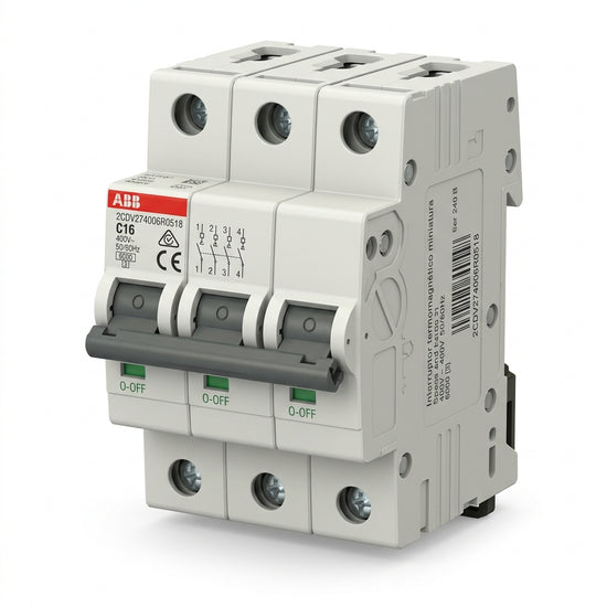 ABB 2CDV274006R0518 INTERRUPTORES TERMOMAGNETICOS MINIATURA RIEL DIN
