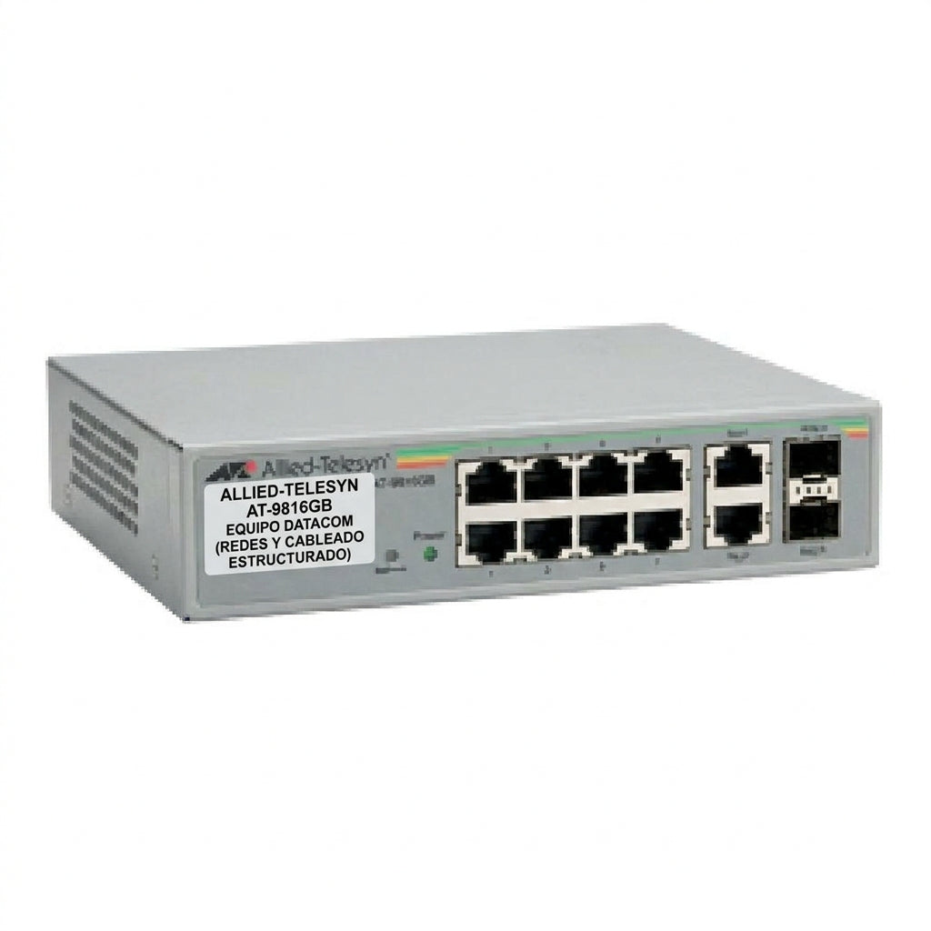 ALLIED-TELESYN AT-9816GB EQUIPO DATACOM (REDES Y CABLEADO ESTRUCTURADO)