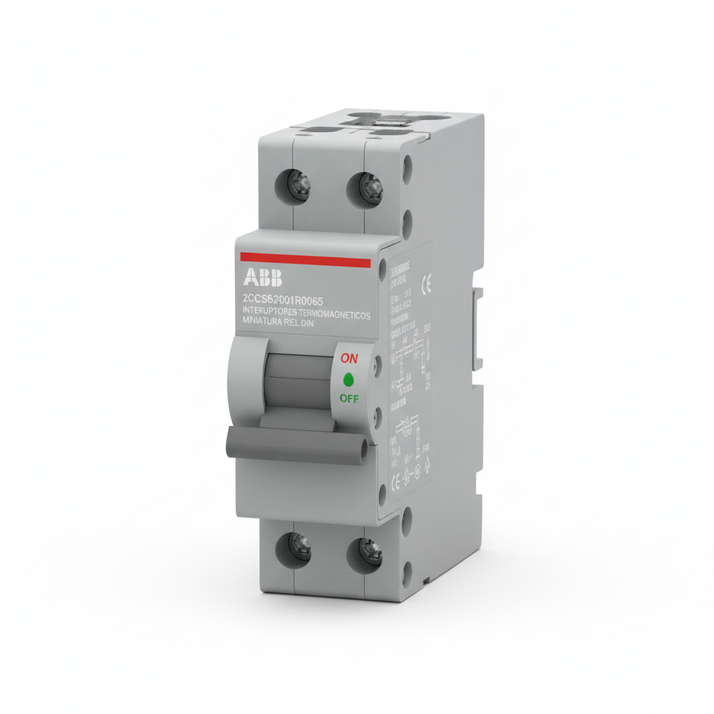 ABB 2CCS862001R0065 INTERRUPTORES TERMOMAGNETICOS MINIATURA RIEL DIN