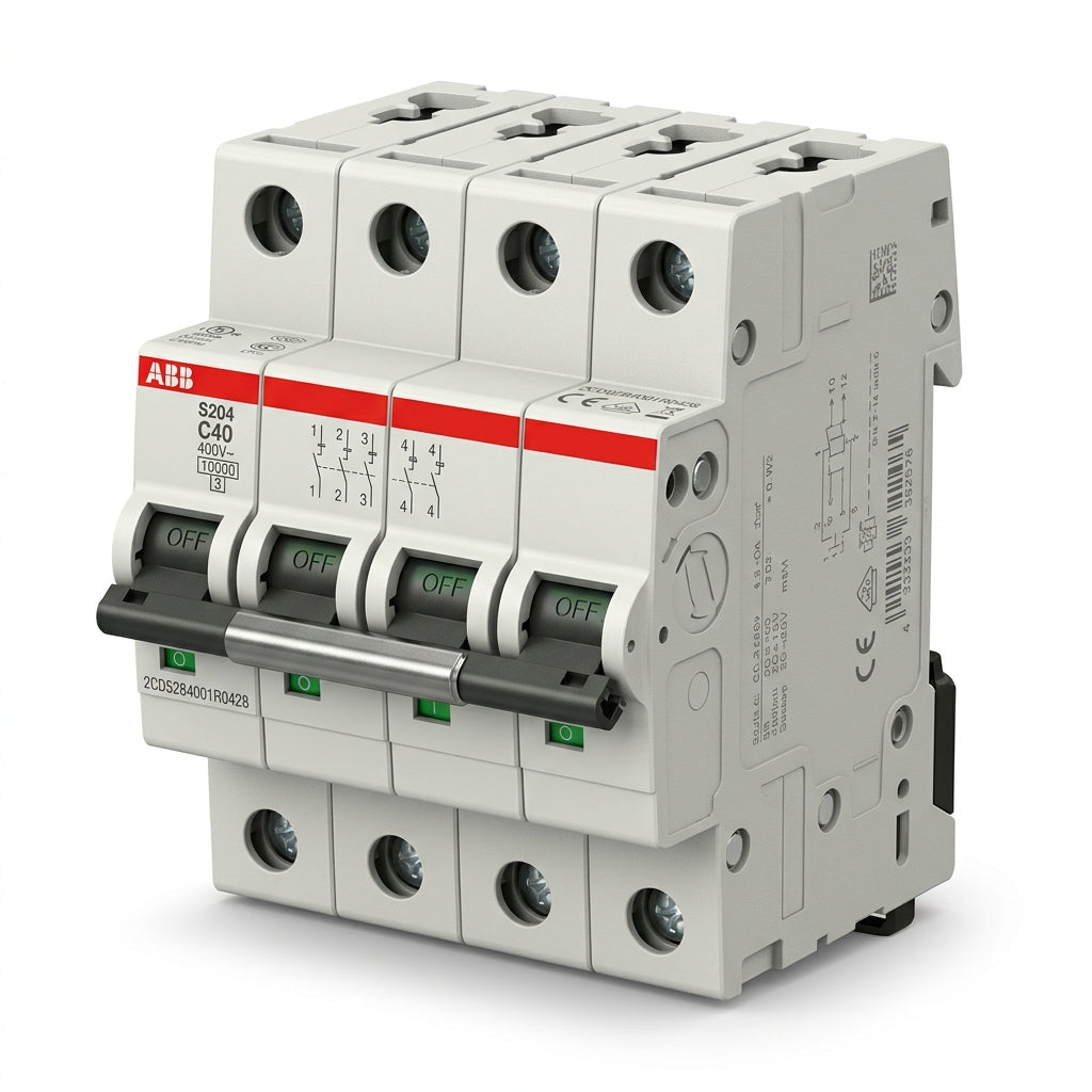ABB 2CDS284001R0428 INTERRUPTORES TERMOMAGNETICOS MINIATURA RIEL DIN