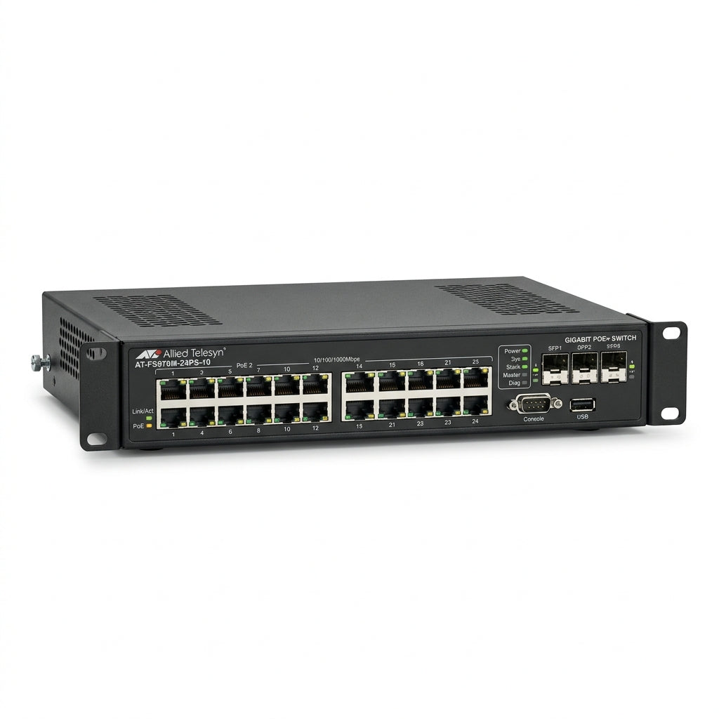 ALLIED-TELESYN AT-FS970M-24PS-10 EQUIPO DATACOM (REDES Y CABLEADO ESTRUCTURADO)