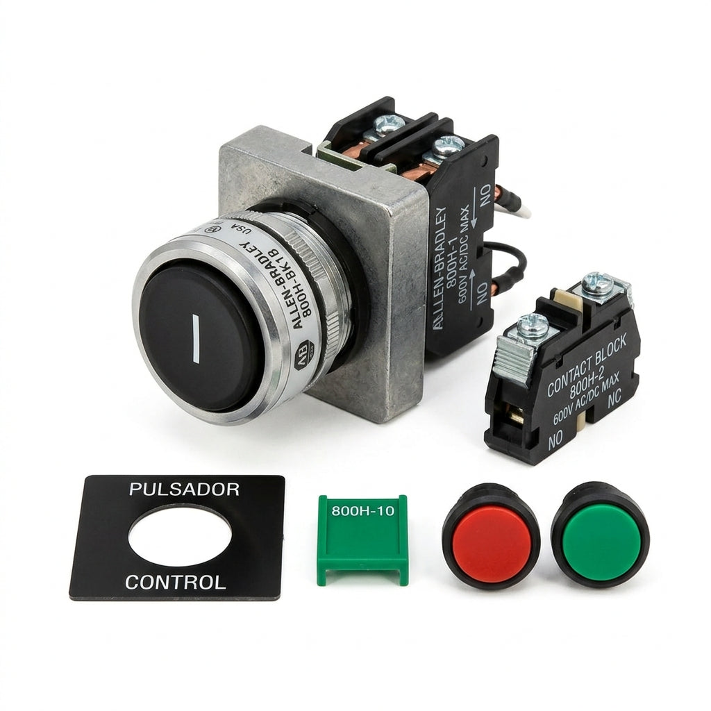 ALLEN-BRADLEY 800H-BK1B BOTONES PULSADORES BOTONERAS Y ACCESORIOS