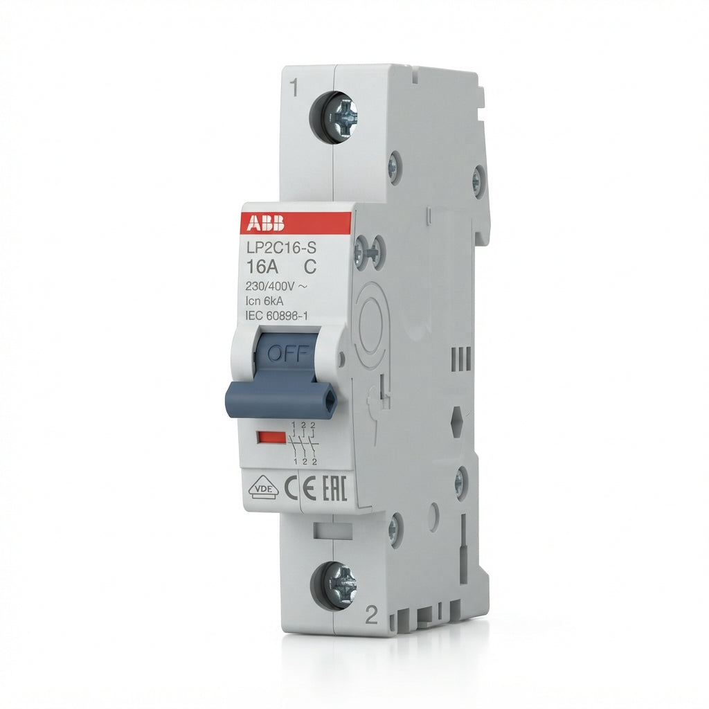 ABB LP2C16-S INTERRUPTORES TERMOMAGNETICOS MINIATURA RIEL DIN