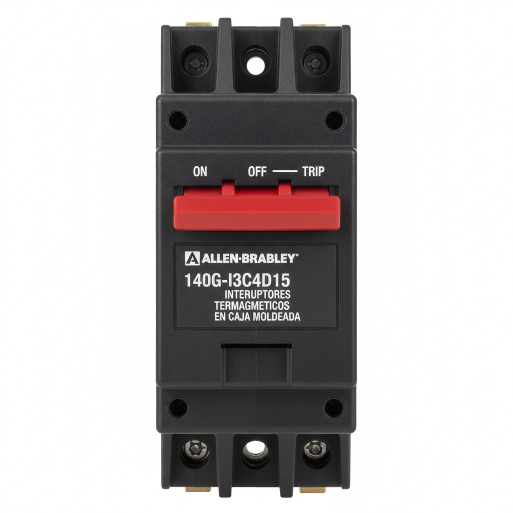 ALLEN-BRADLEY 140G-I3C4D15 INTERRUPTORES TERMOMAGNETICOS EN CAJA MOLDEADA