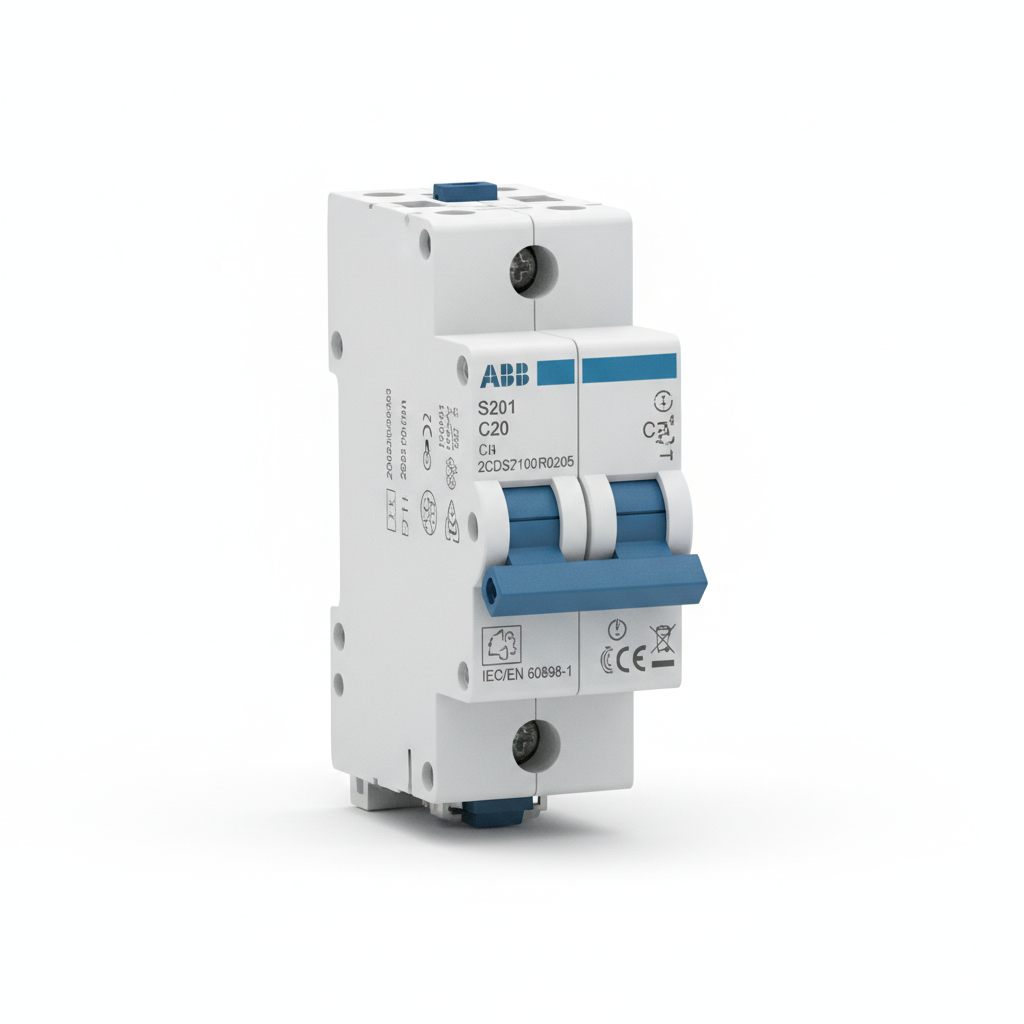 ABB 2CDS271001R0205 INTERRUPTORES TERMOMAGNETICOS MINIATURA RIEL DIN