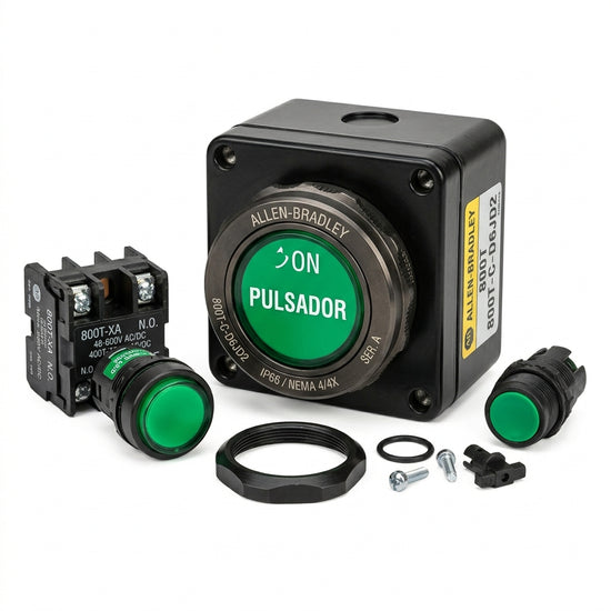 ALLEN-BRADLEY 800T-C-D6JD2 BOTONES PULSADORES BOTONERAS Y ACCESORIOS