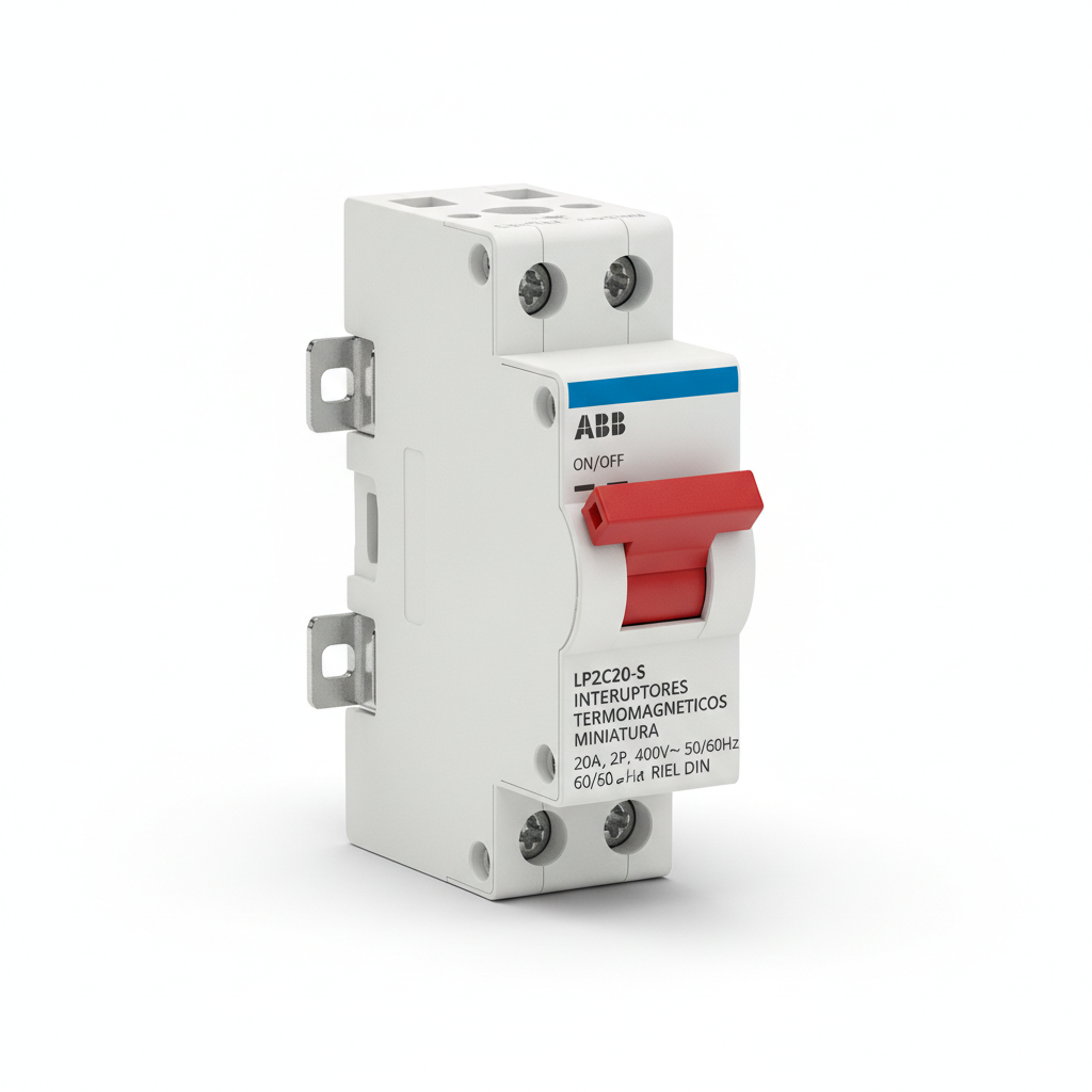 ABB LP2C20-S INTERRUPTORES TERMOMAGNETICOS MINIATURA RIEL DIN