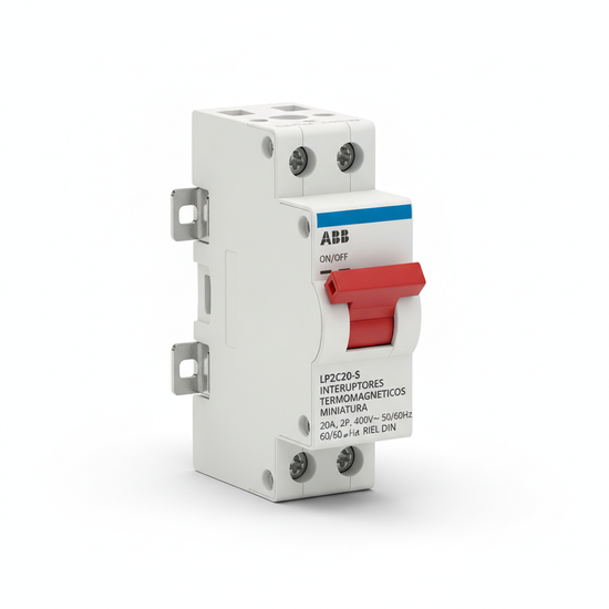 ABB LP2C20-S INTERRUPTORES TERMOMAGNETICOS MINIATURA RIEL DIN