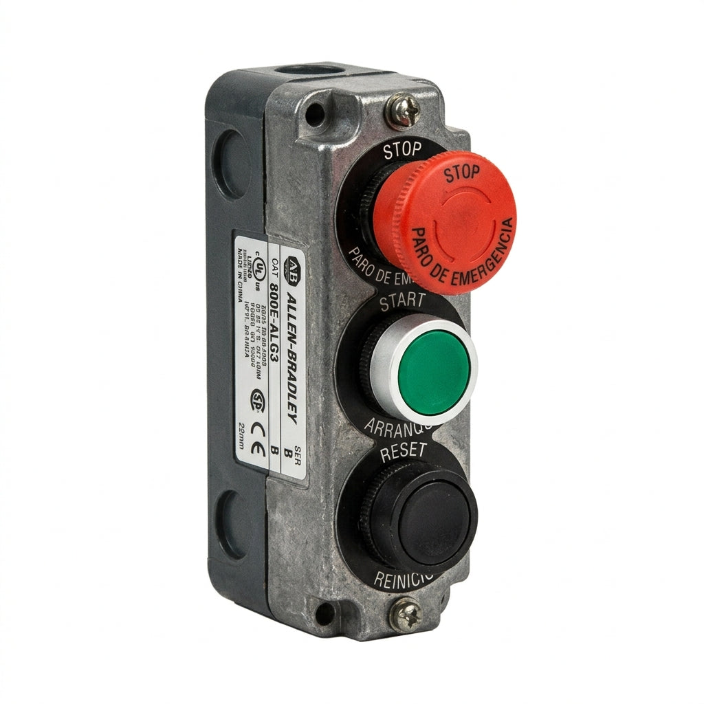 ALLEN-BRADLEY 800E-ALG3 BOTONES PULSADORES BOTONERAS