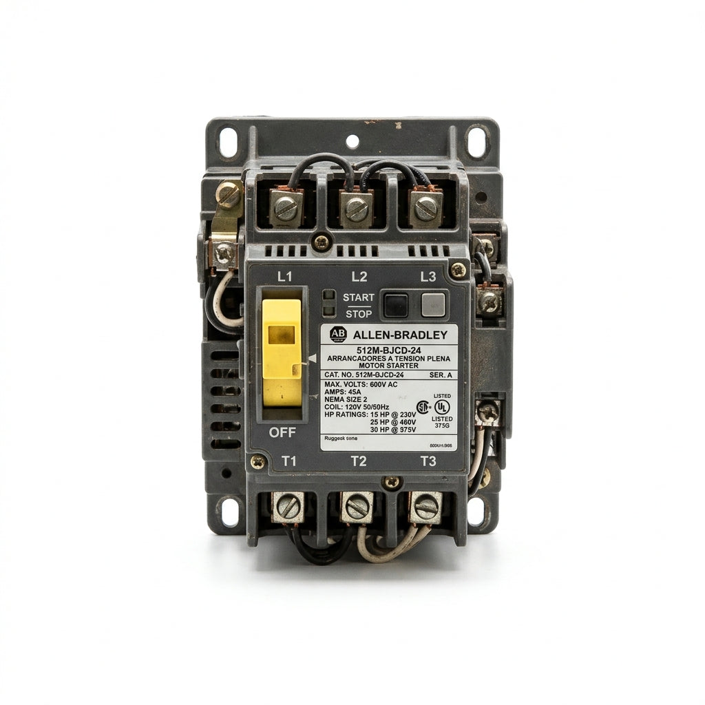 ALLEN-BRADLEY 512M-BJCD-24 ARRANCADORES A TENSION PLENA