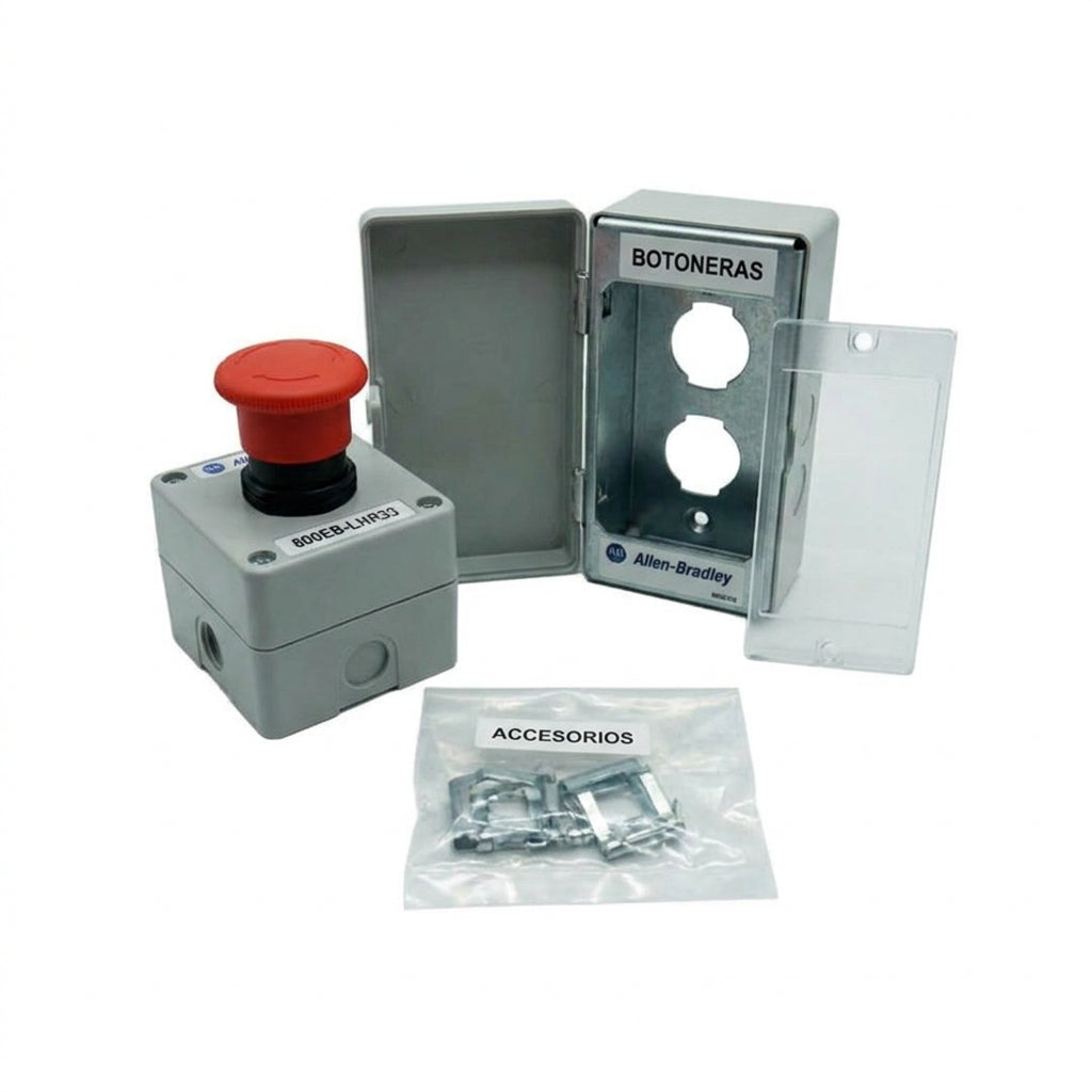 ALLEN-BRADLEY 800EB-LHR33 BOTONES PULSADORES BOTONERAS Y ACCESORIOS