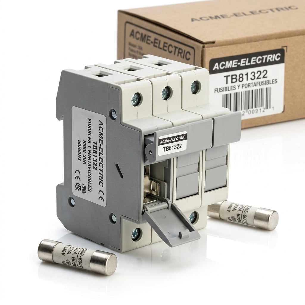 ACME-ELECTRIC TB81322 FUSIBLES Y PORTAFUSIBLES