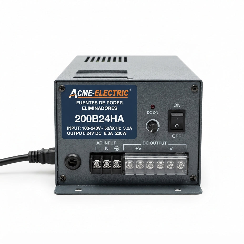 ACME-ELECTRIC 200B24HA FUENTES DE PODER Y ELIMINADORES