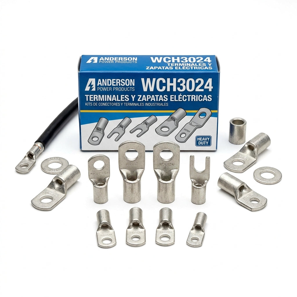 ANDERSON WCH3024 TERMINALES Y ZAPATAS ELECTRICAS