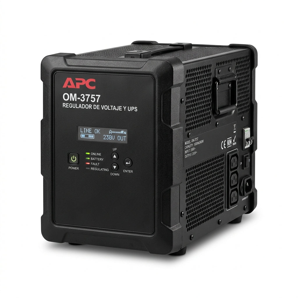 APC 0M-3757 REGULADORES DE VOLTAJE Y UPS