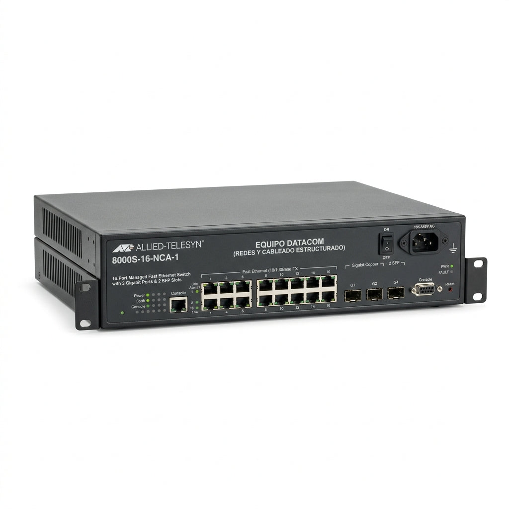 ALLIED-TELESYN 8000S-16-NCA-1 EQUIPO DATACOM (REDES Y CABLEADO ESTRUCTURADO)