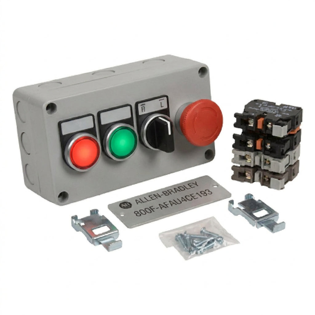 ALLEN-BRADLEY 800F-AFAU4CE193 BOTONES PULSADORES BOTONERAS Y ACCESORIOS