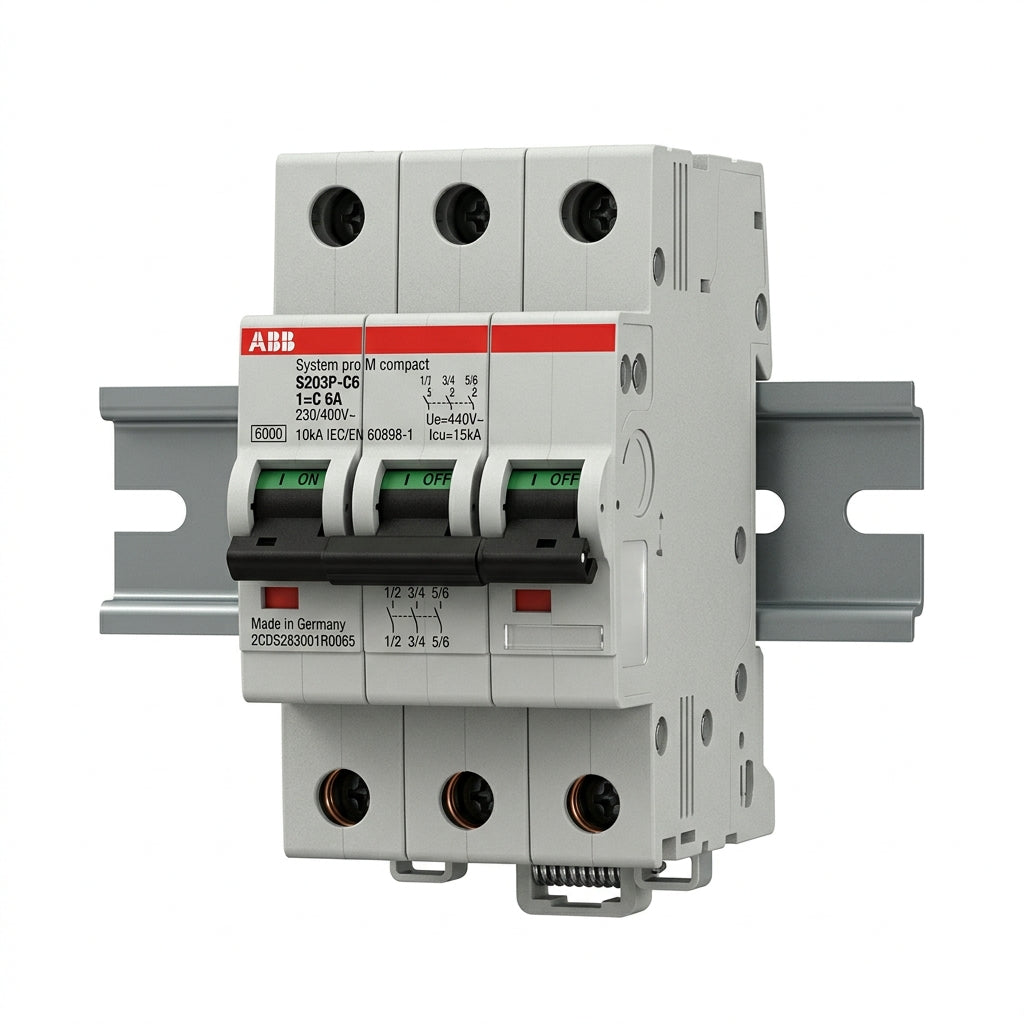 ABB 2CDS283001R0065 INTERRUPTORES TERMOMAGNETICOS MINIATURA RIEL DIN