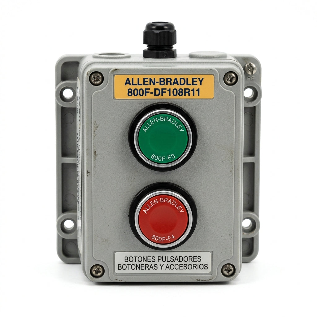ALLEN-BRADLEY 800F-DF108R11 BOTONES PULSADORES BOTONERAS Y ACCESORIOS