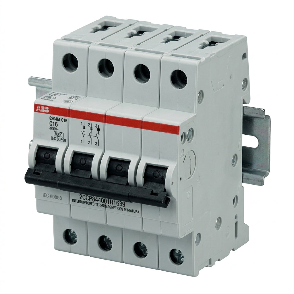 ABB 2CCP844001R1639 INTERRUPTORES TERMOMAGNETICOS MINIATURA RIEL DIN
