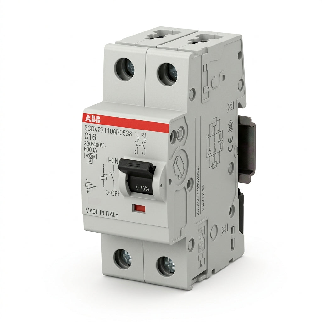 ABB 2CDV271106R0538 INTERRUPTORES TERMOMAGNETICOS MINIATURA RIEL DIN