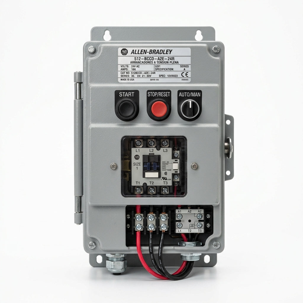 ALLEN-BRADLEY 512-BCCD-A2E-24R ARRANCADORES A TENSION PLENA