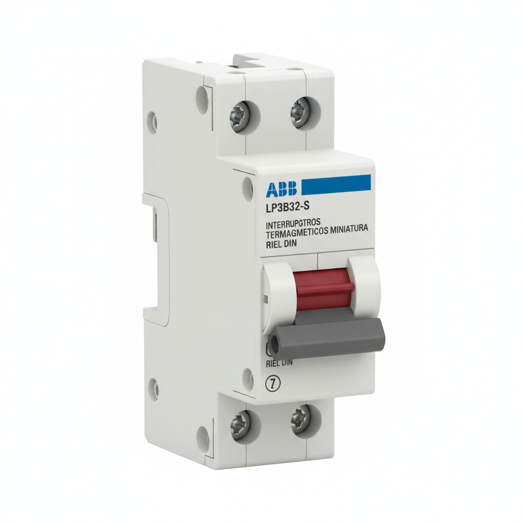ABB LP3B32-S INTERRUPTORES TERMOMAGNETICOS MINIATURA RIEL DIN