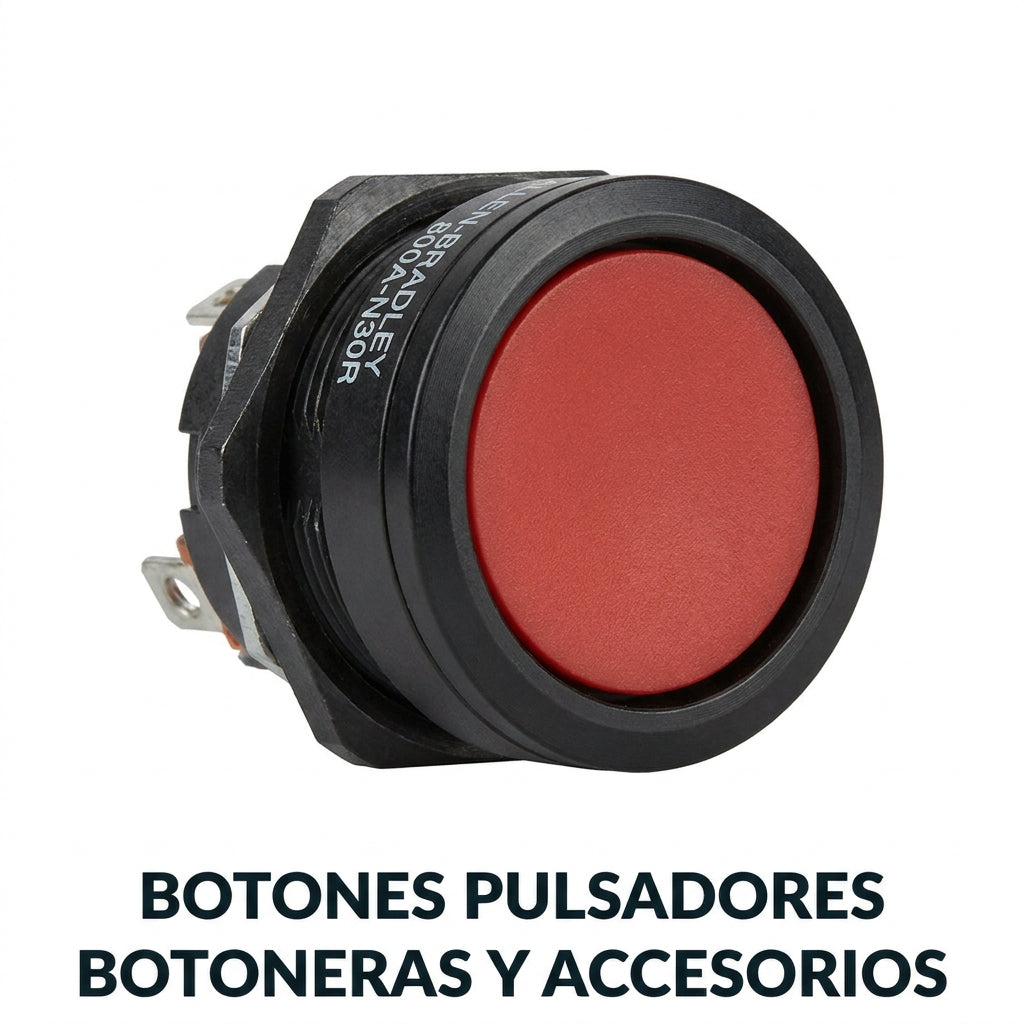ALLEN-BRADLEY 800A-N30R BOTONES PULSADORES BOTONERAS Y ACCESORIOS