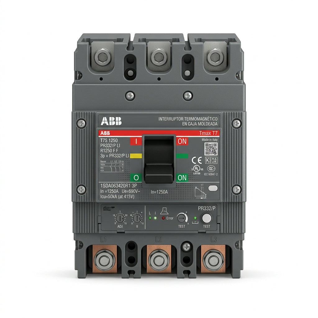 ABB 1SDA063420R1 INTERRUPTORES TERMOMAGNETICOS EN CAJA MOLDEADA
