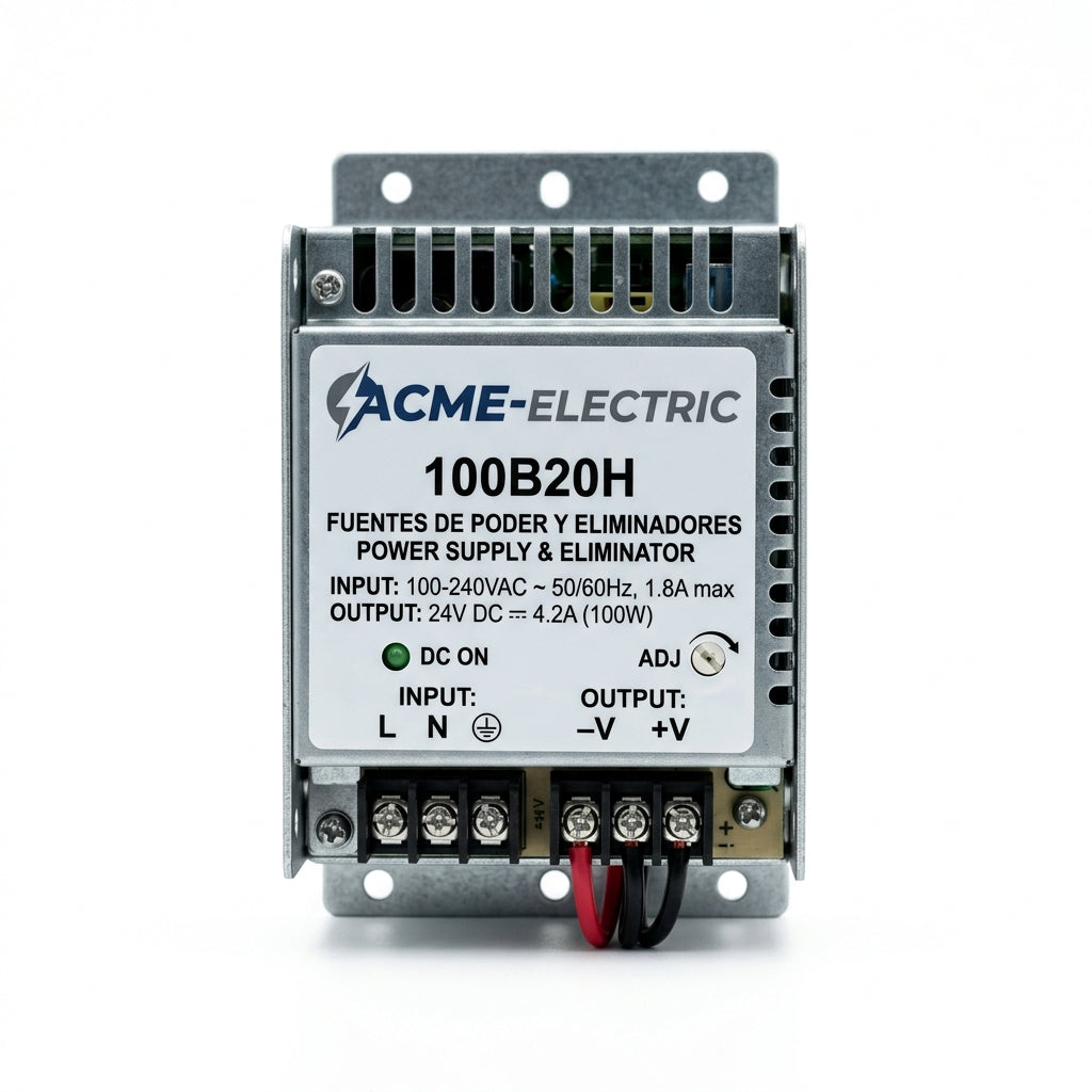 ACME-ELECTRIC 100B20H FUENTES DE PODER Y ELIMINADORES