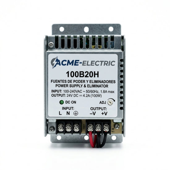 ACME-ELECTRIC 100B20H FUENTES DE PODER Y ELIMINADORES