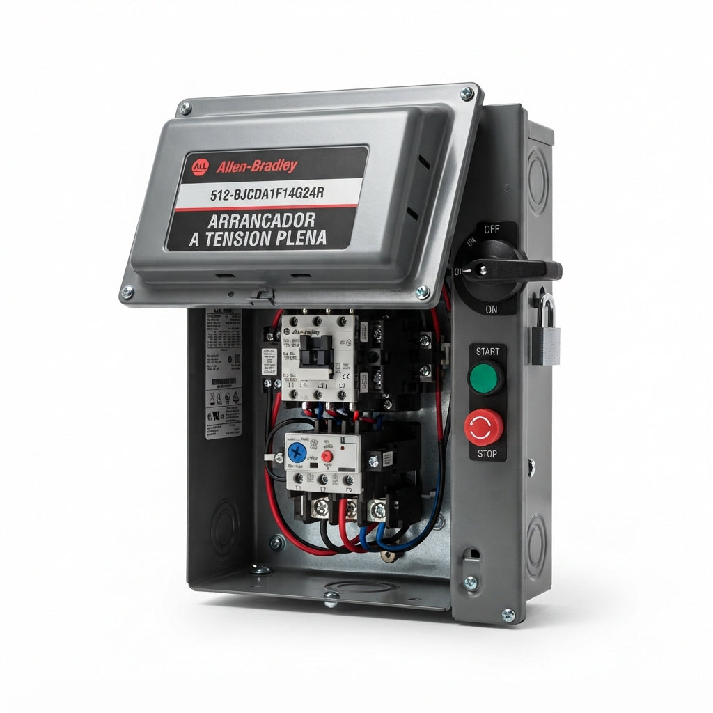 ALLEN-BRADLEY 512-BJCDA1F14G24R ARRANCADORES A TENSION PLENA